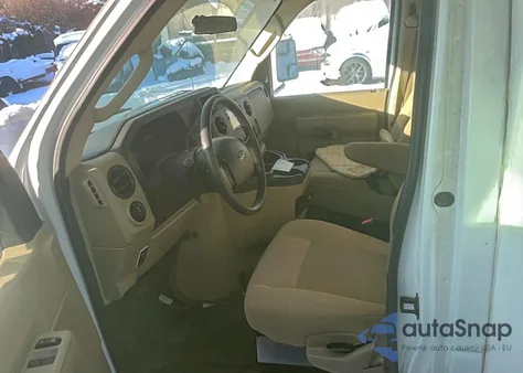 2019 Ford Econoline E450 Super Duty Cutaway Van from USA, damaged, VIN 1FDXE4FS4KDC21107